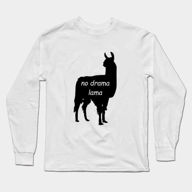 No drama lama Long Sleeve T-Shirt by KwaaiKraai